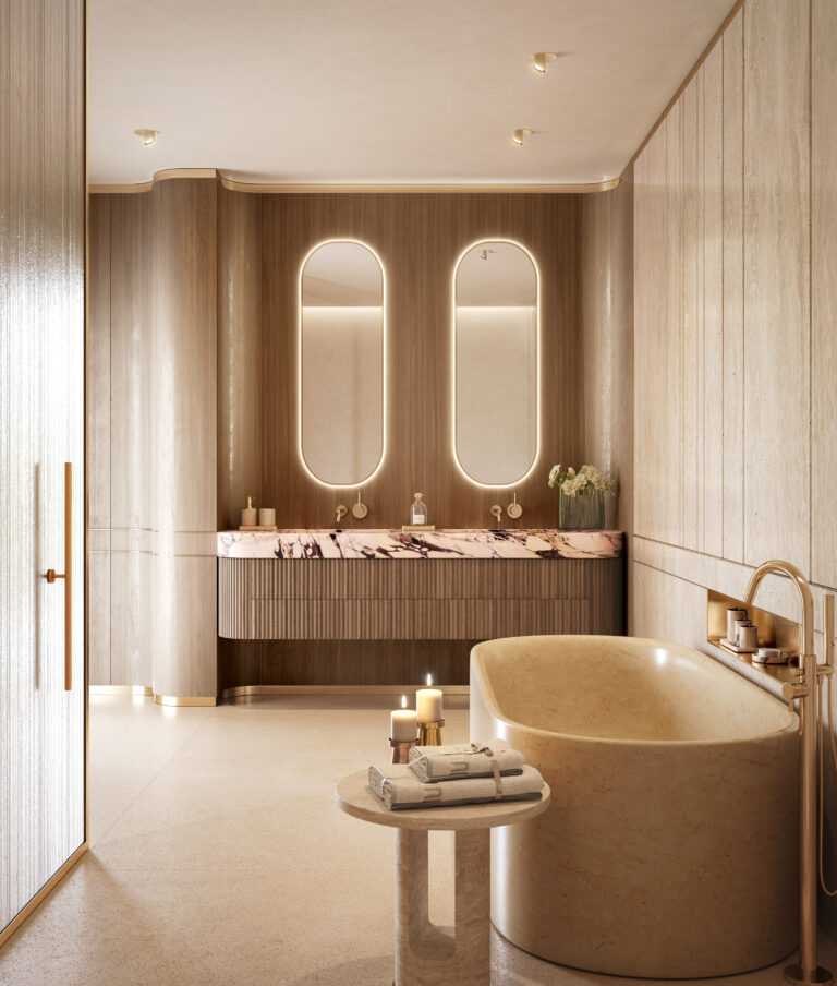 Émerge Residences Int Master Bathroom