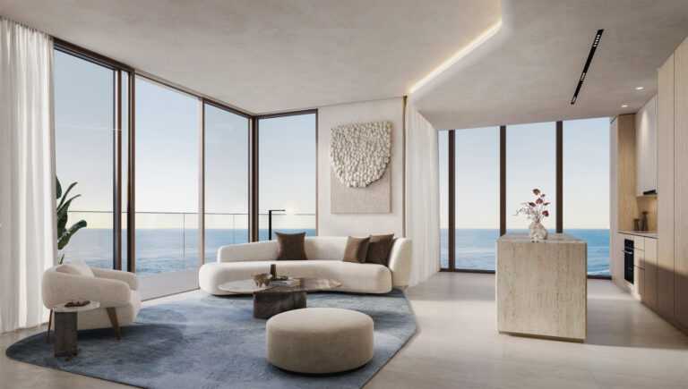 Soulever_One Bedroom Apartment_Living Room