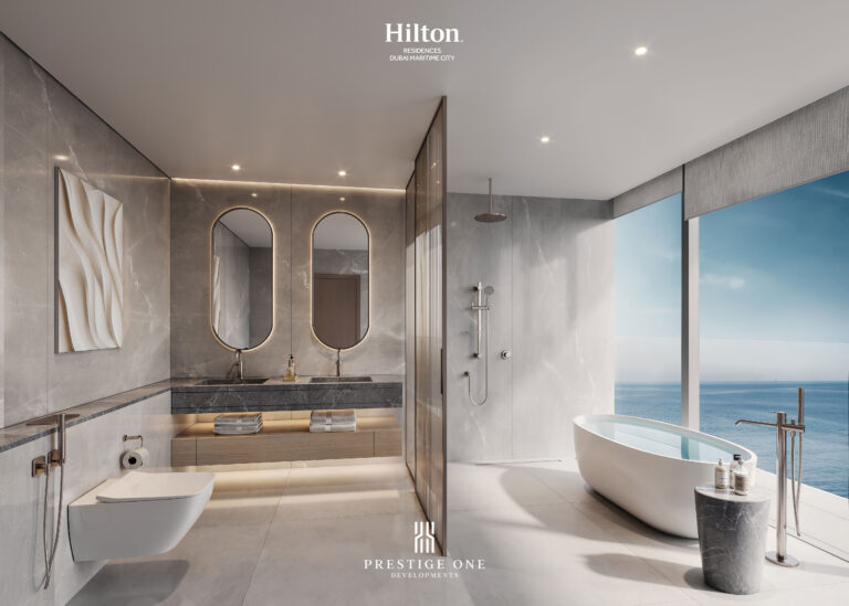 2BED_M-Bathroom- Hilton Residences DMC