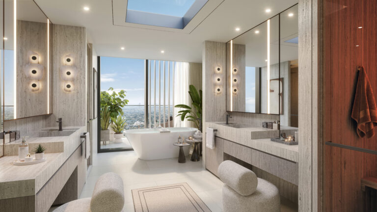 Eltiera Views - penthouse bathroom