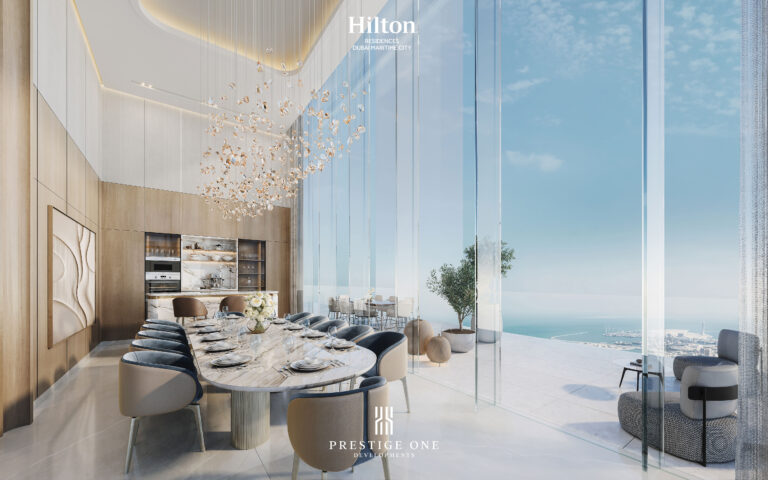 Penthouse_Dining- Hilton Residences DMC