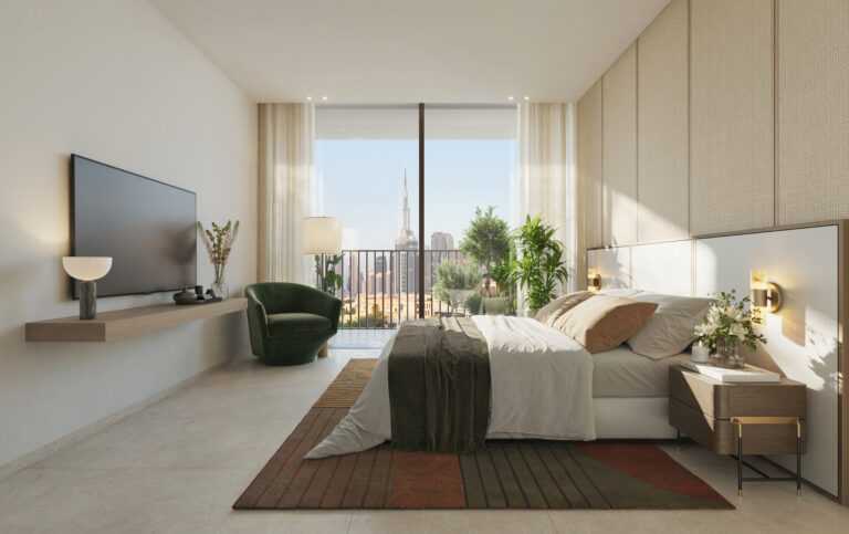 4333_Eden House_Internal_02 Bed apartment_Master Bedroom_First Draft_IK