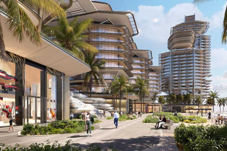 Exterior render - Peninsula Dubai Residences - 8