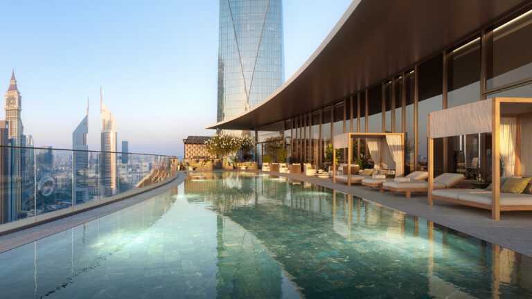 The Carlyle Residences Dubai - EXT - Pool - 02