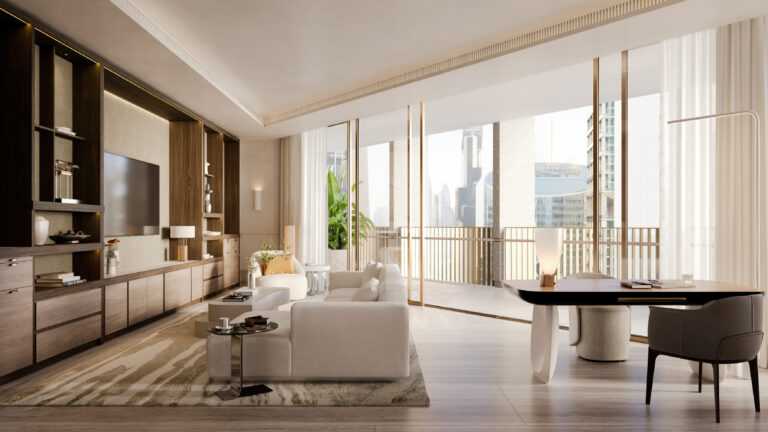 The Carlyle Residences Dubai - INT - Apt5a - Mediaroom
