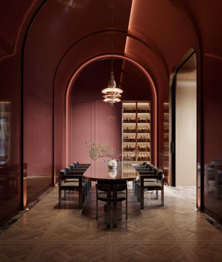 The Carlyle Residences Dubai - INT - Private Dining