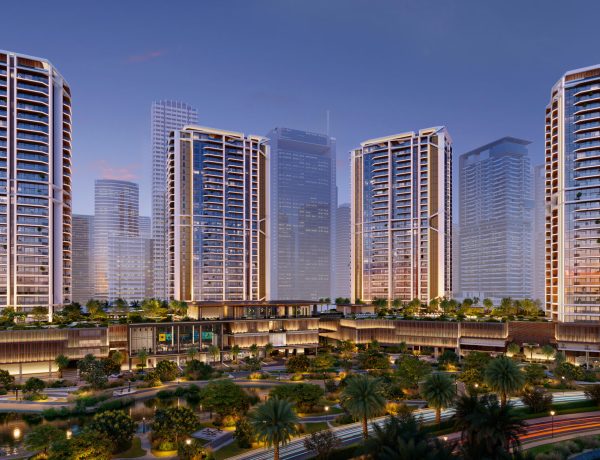 Eltiera Views - hero shot night